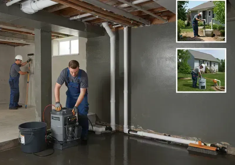 Basement Waterproofing and Flood Prevention process in Lake Barrington, IL